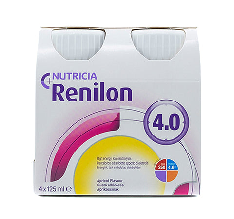 Renilon 腎宜康 4.0 - 杏脯味(4支) | Nutricia 醫學營養官方網上商店